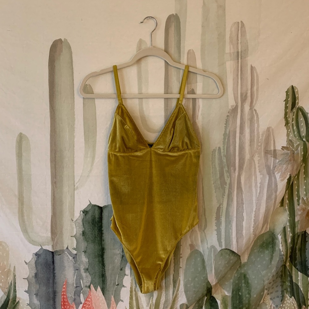 UO Velvet Bodysuit